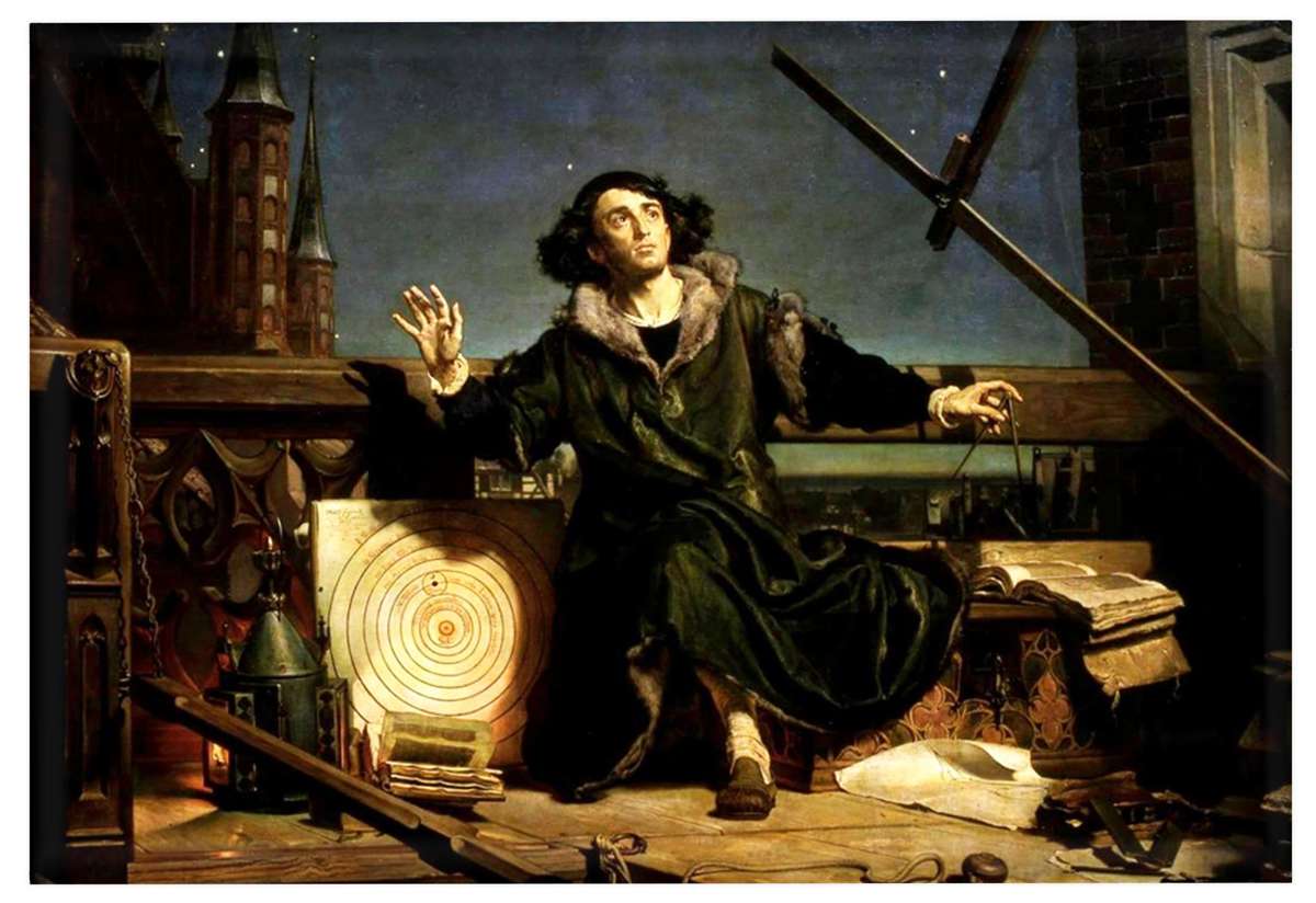 Magnes Astronom Kopernik Czyli Rozmowa Z Bogiem Jan Matejko Astronom