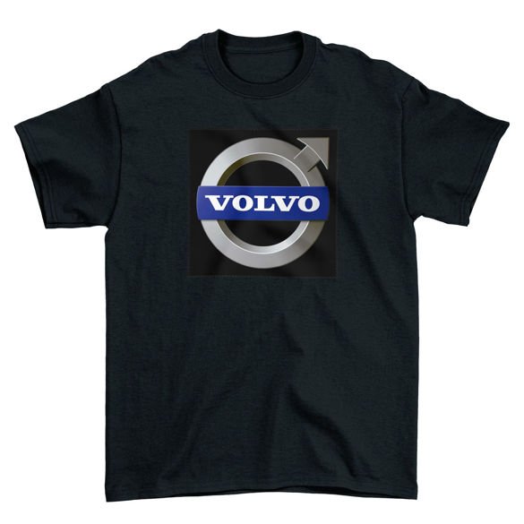 Koszulka z naszywką Volvo logo black