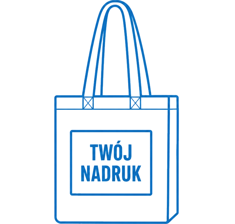 Nadruk wlasny - torba z naszywka