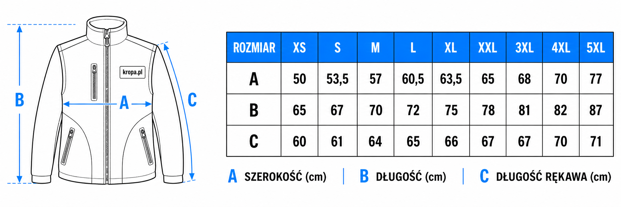 Bluza polarowa premium KROPA