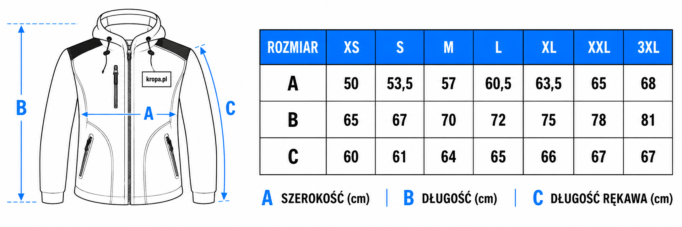 bluza polarowa premium z kapturem