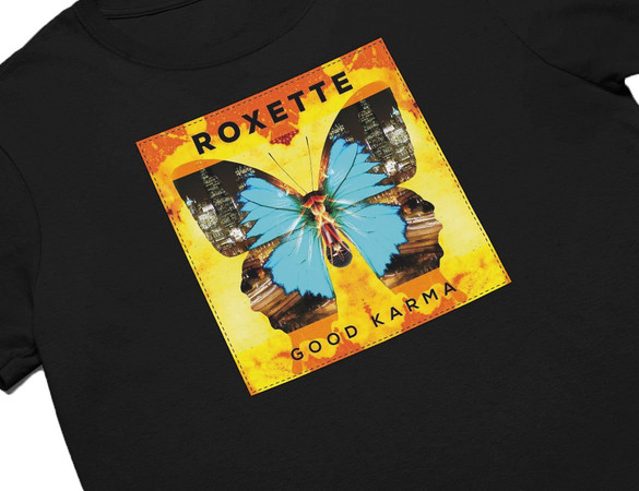 Koszulka z naszywką ROXETTE good karma