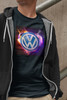 Koszulka z naszywką Volkswagen logo colours