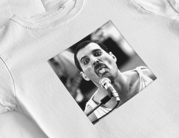 Bluzka damska z naszywką Queen Freddie Mercury 1