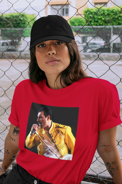 Koszulka z naszywką Queen Freddie Mercury 3