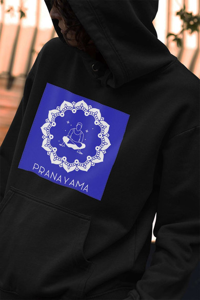 Bluza z naszywką Pranayama