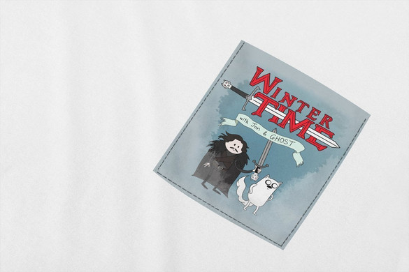 Koszulka z kieszonką WINTER TIME