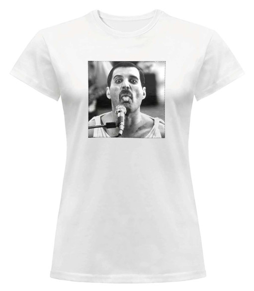Bluzka damska z naszywką Queen Freddie Mercury 1
