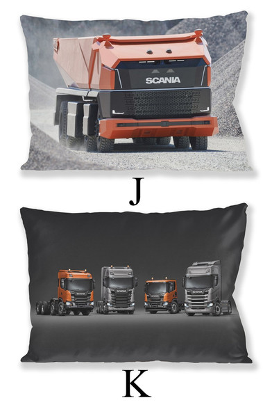 Poduszka SCANIA FULLPRINT 60x40cm WZORY