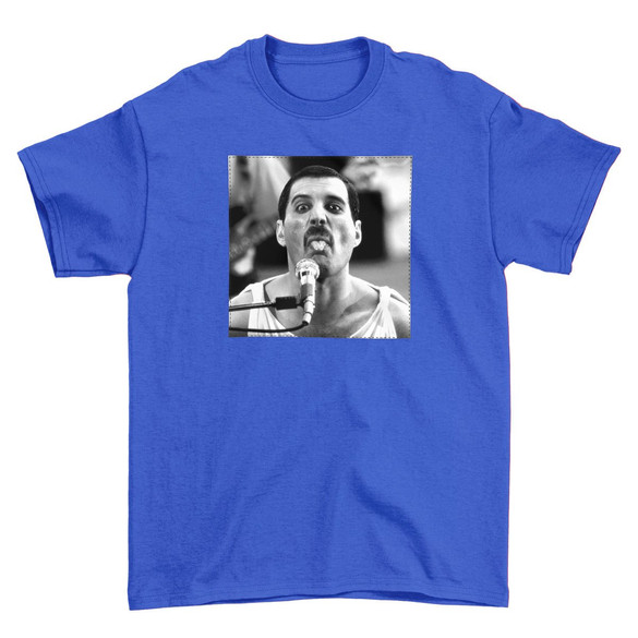 Koszulka z naszywką Queen Freddie Mercury 1