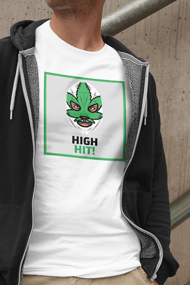 Koszulka z naszywką  High hit