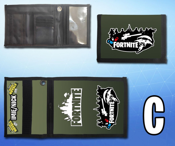Portfel FORTNITE BATTLE ROYALE + Imię GRATIS 