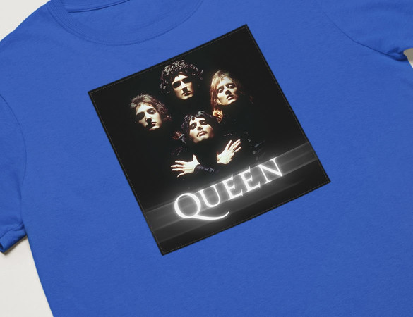 Koszulka z naszywką Queen Bohemian Rhapsody