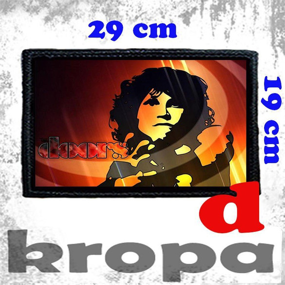 Naszywka duża na ubranie THE DOORS