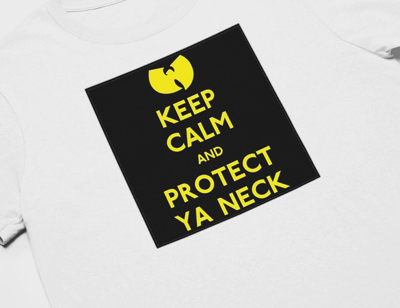 Koszulka z naszywką Wu-Tang Clan Keep Calm