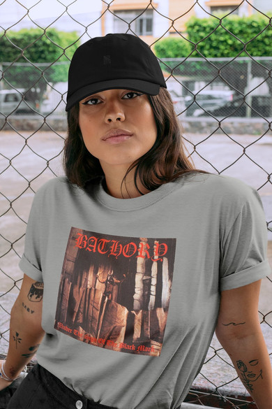 Koszulka z naszywką BATHORY 02