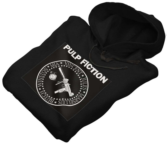 Bluza z naszywką Pulp Fiction Gun