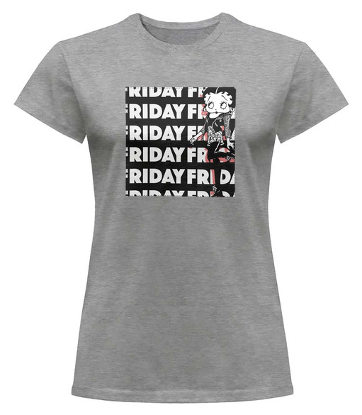 Bluzka damska z naszywką FRIDAY FRIDAY