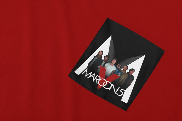 Koszulka z kieszonką MAROON 5