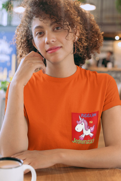 Koszulka z kieszonką  Patatajam na...