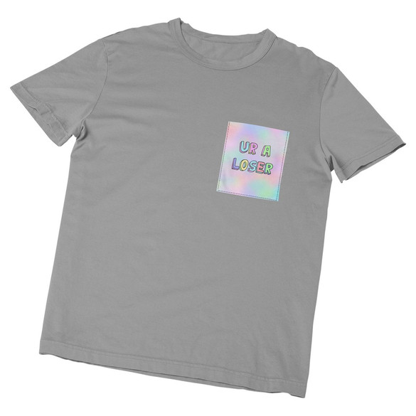 Koszulka z kieszonką UR A LOSER