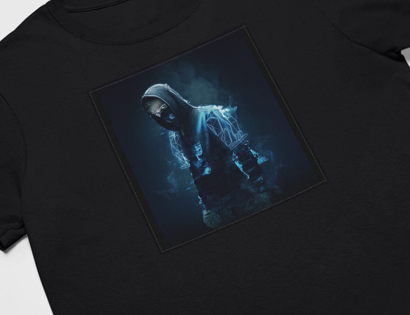 Koszulka z naszywką Alan Walker 