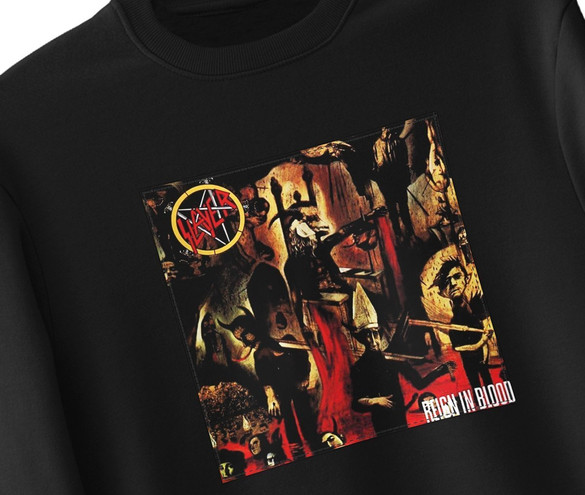 Bluza z naszywką Slayer Reign in