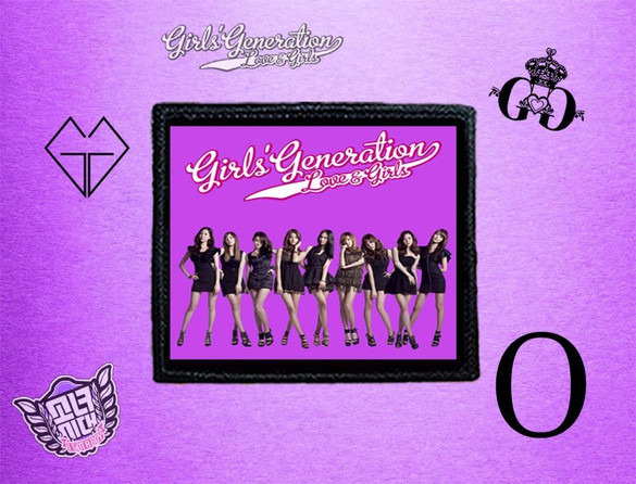 Naszywki GIRLS GENERATION   #BARDZO DUŻO WZORÓW#