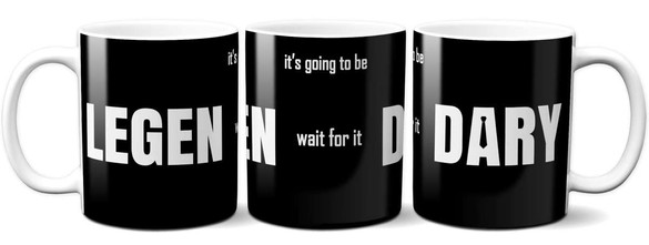 Kubek LEGENDARY na Prezent +imię