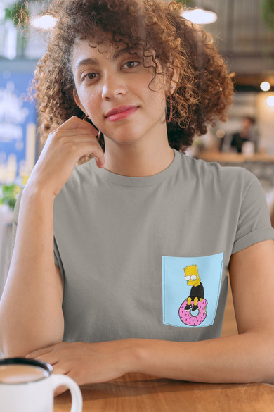 Koszulka z kieszonką BART SIMPSON