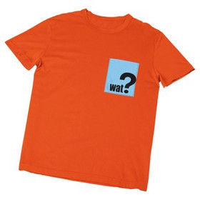 Koszulka z kieszonką WAT?