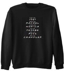 Bluza z naszywką Friends act like