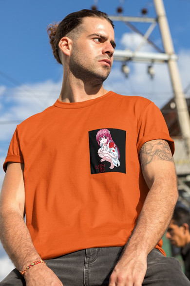 Koszulka z kieszonką  Elfen Lied