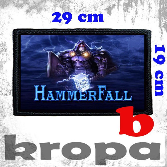 Naszywka duża na ubranie HAMMERFALL