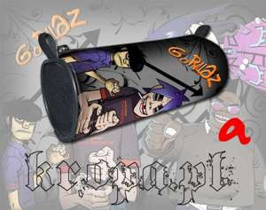 Piórnik szkolny  GORILLAZ