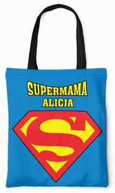 Torba na ramię SUPERMAMA + IMIĘ 4