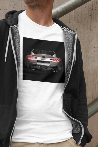 Koszulka z naszywką Toyota back