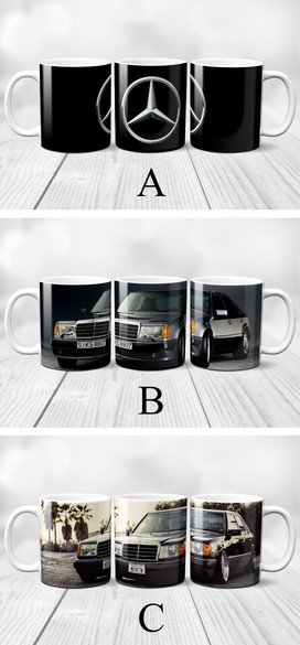 Zestaw MERCEDES poduszka+kubek+GRATIS!  WZORY