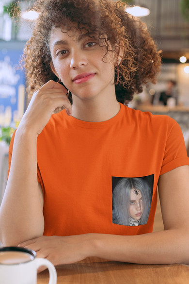 Koszulka z kieszonką BILLIE EILISH