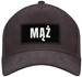 Czapka MĄŻ bejsbolówka z naszywką