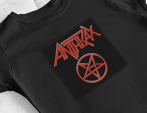 Bluzka damska z naszywką Anthrax 02