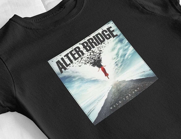 Bluzka damska z naszywką Alter Bridge walk...