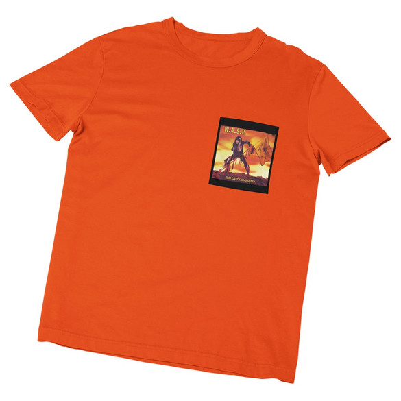 Koszulka z kieszonką W.A.S.P.