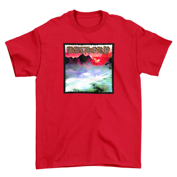 Koszulka z naszywką BATHORY 01