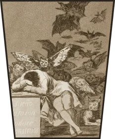 Ekran Gdy rozum śpi, budzą się demony Francisco Goya