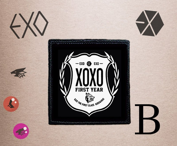 Naszywki EXO K-POP  #BARDZO DUŻO WZORÓW#