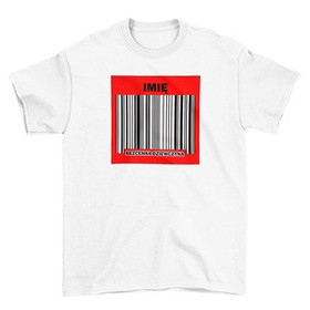 Koszulka z naszywką na Walentynki TWÓJ NAPIS