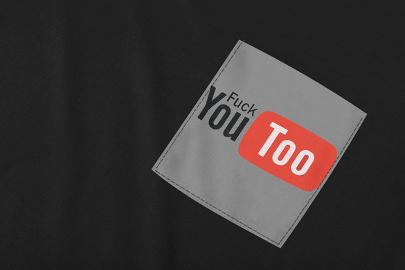 Koszulka z kieszonką FUCK YOU TOO