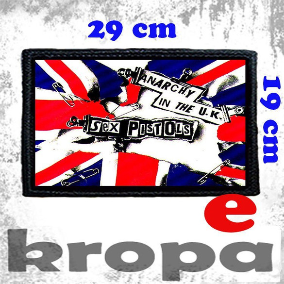 Naszywka duża na ubranie SEX PISTOLS