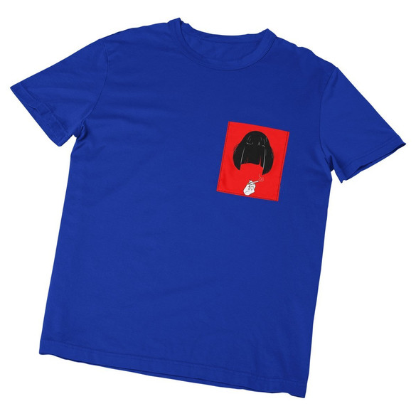 Koszulka z kieszonką PULP FICTION MIA